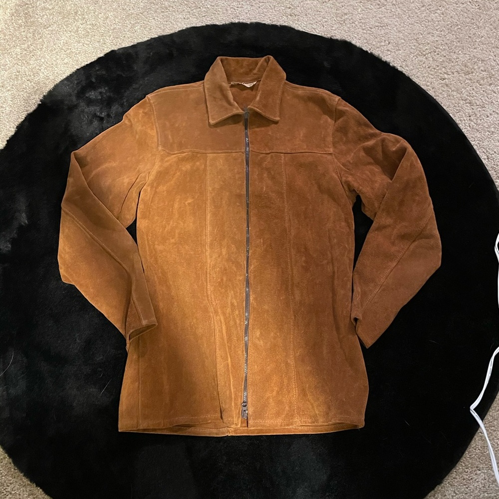 Suede Jacket (Large) - image 2
